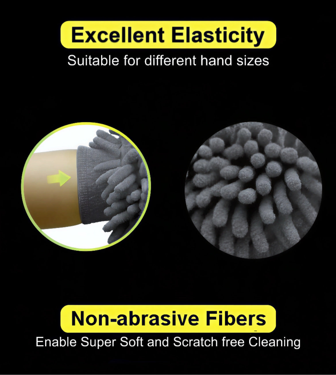 Microfiber Gloves - Jumbo Size