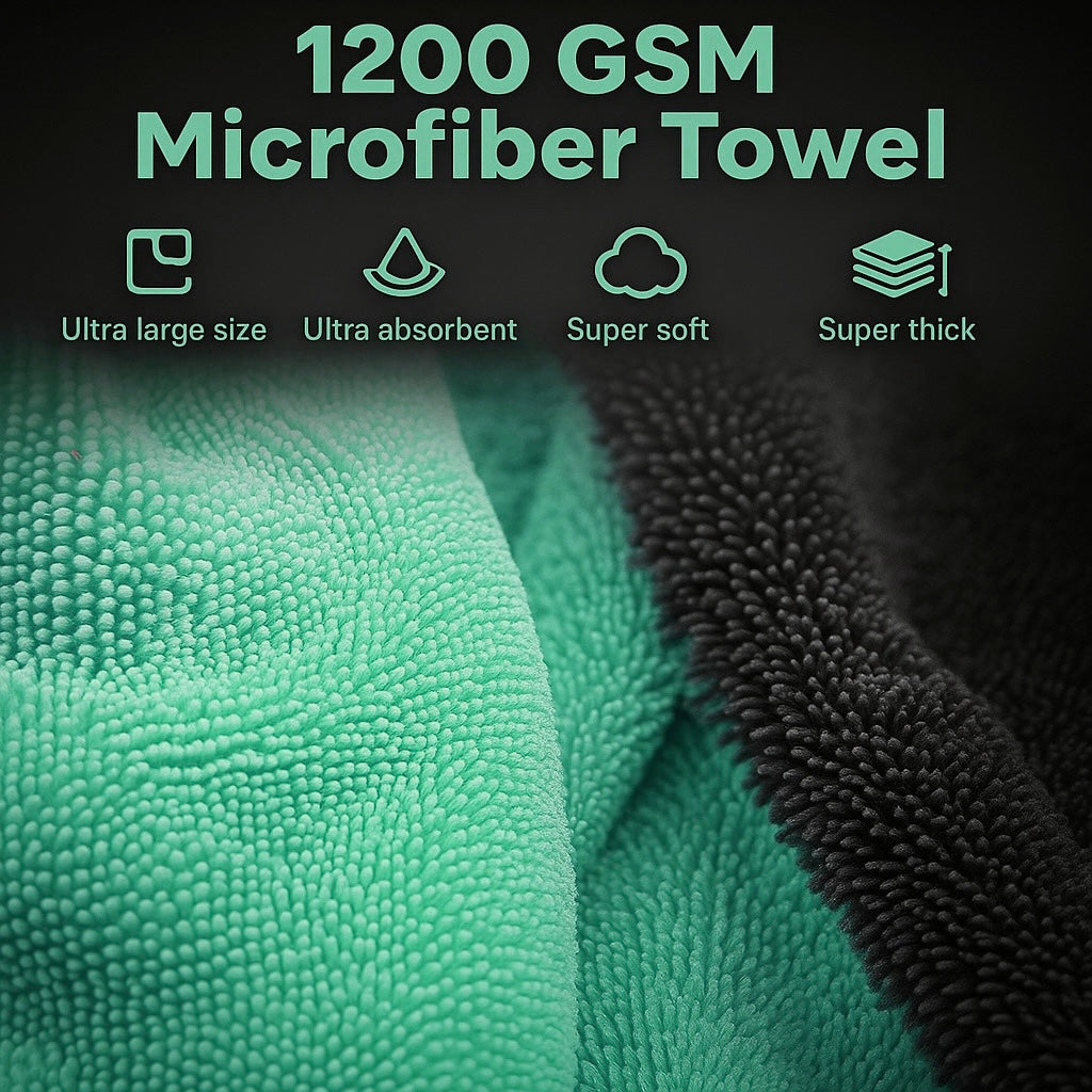 Microfibre Towel 1200 GSM
